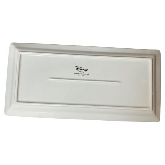 Disney Holiday Mickey & Minnie Happy Hanukkah Serving Tray Dish Dreidel Candle - Picture 7 of 9